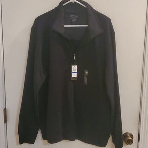NWT Men's Arrow fleece, XL pullover, black